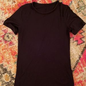 Lululemon ribbed short sleeve tee